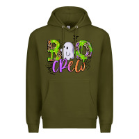 Army Green boo crew Premium Hoodie - CowGirlArtShop