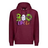 Burgundy boo crew Premium Hoodie - CowGirlArtShop
