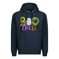 Navy boo crew Premium Hoodie - CowGirlArtShop