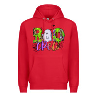Red boo crew Premium Hoodie - CowGirlArtShop
