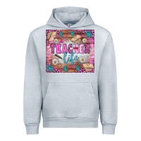 Heather Grey teacher life tumbler Urban Hoodie - BundleAndBundleShop