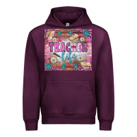 Mauve Wine teacher life tumbler Urban Hoodie - BundleAndBundleShop