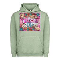 Pigment Oil Green teacher life tumbler Urban Hoodie - BundleAndBundleShop