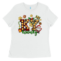 White ky kentucky christmas Ladies Tee - AdoDesignShop