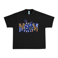Black cheer mom Urban Heavy Tee - NancyCooperArtShop