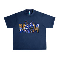 Navy cheer mom Urban Heavy Tee - NancyCooperArtShop