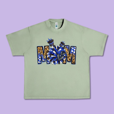 Cheer Mom Urban Heavy Tee Designed By Nancycooperartshop