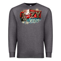 Charcoal Heather cozy season Premium Sweatshirt - CowGirlArtShop