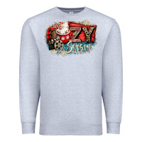Heather Grey cozy season Premium Sweatshirt - CowGirlArtShop