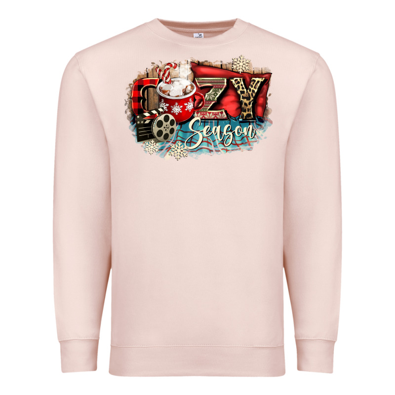Cozy Season Premium Sweatshirt by CowGirlArtShop | Teevron
