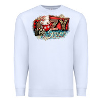 White cozy season Premium Sweatshirt - CowGirlArtShop