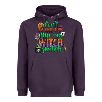 Plum dont make me flip my witch switch Heavyweight Hoodie - CowGirlArtShop