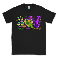 Black peace love crawfish Classic Tee - NancyCooperArtShop