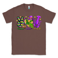 Chestnut peace love crawfish Classic Tee - NancyCooperArtShop