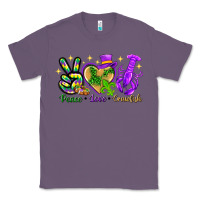 Lavender peace love crawfish Classic Tee - NancyCooperArtShop