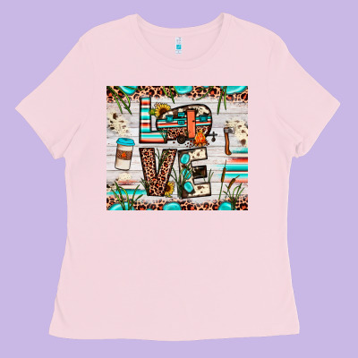 Love Camp Ladies Tee Designed By Jahusdesignshop