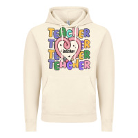 Vintage Artic teacher and pencil heart Vintage Hoodie - MaliasSmallBusiness