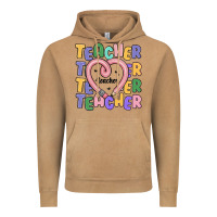 Vintage Camel teacher and pencil heart Vintage Hoodie - MaliasSmallBusiness