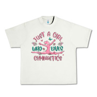 Pistachio just a girl who loves gymnastics Urban Heavy Tee - MaliasSmallBusiness