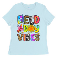 Baby Blue field day vibes Ladies Tee - RanaPortraitStore