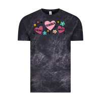 Cloud Black tacos tequila anxiety Vintage Tee - MaliasSmallBusiness