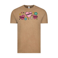 Vintage Coffee tacos tequila anxiety Vintage Tee - MaliasSmallBusiness