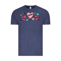 Vintage Denim tacos tequila anxiety Vintage Tee - MaliasSmallBusiness