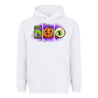 White boo Heavyweight Hoodie - CowGirlArtShop