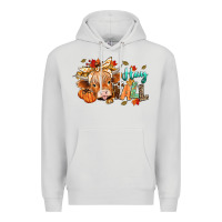 Dove Grey hay fall Premium Hoodie - CowGirlArtShop