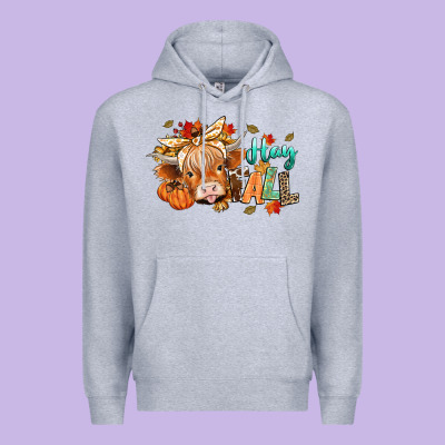 Hay Fall Premium Hoodie Designed By Cowgirlartshop
