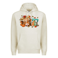 Oatmeal Heather hay fall Premium Hoodie - CowGirlArtShop