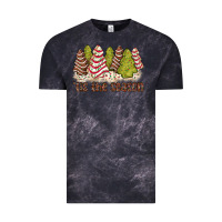 Cloud Black tis the season little debbie tree cakes Vintage Tee - JahusDesignShop