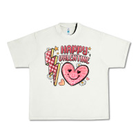 Pistachio happy valentine heart Urban Heavy Tee - MaliasSmallBusiness