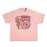 Salmon happy valentine heart Urban Heavy Tee - MaliasSmallBusiness