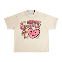 Sandshell happy valentine heart Urban Heavy Tee - MaliasSmallBusiness