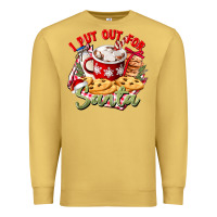 Antique Gold i put out for santa Premium Sweatshirt - CowGirlArtShop
