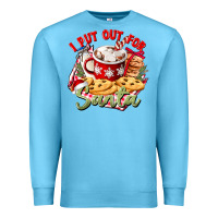 Ocean Blue i put out for santa Premium Sweatshirt - CowGirlArtShop