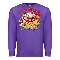 Purple i put out for santa Premium Sweatshirt - CowGirlArtShop