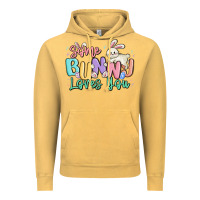 Vintage Mustard some bunny loves you easter Vintage Hoodie - MaliasSmallBusiness