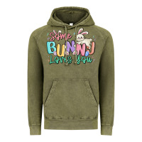 Vintage Olive some bunny loves you easter Vintage Hoodie - MaliasSmallBusiness