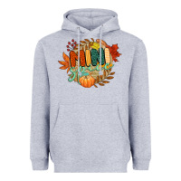 Heather Grey mini spice Heavyweight Hoodie - CowGirlArtShop