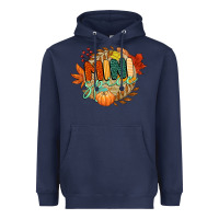 Navy mini spice Heavyweight Hoodie - CowGirlArtShop