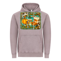 Vintage Zinc just a girl who loves fall background Vintage Hoodie - Jasminsmagicworld