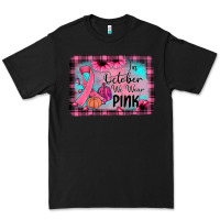 Black in october we wear pink Premium Tee - JahusDesignShop