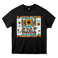 Black god gifted me two titles mom and gigi and i rock them both Heavy Core Tee - JahusDesignShop