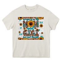 Cream god gifted me two titles mom and gigi and i rock them both Heavy Core Tee - JahusDesignShop