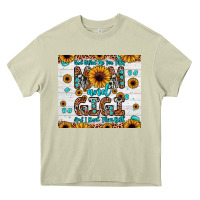 God Gifted Me Two Titles Mom And Gigi And I Rock Them Both Heavy Core Tee | Teevron