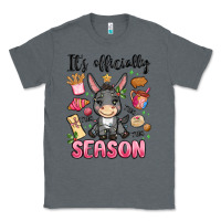 Charcoal Heather its officially season Classic Tee - MaliasSmallBusiness