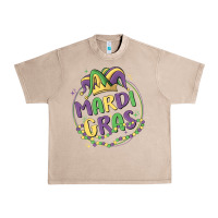French Oak mardi gras Urban Heavy Tee - MaliasSmallBusiness