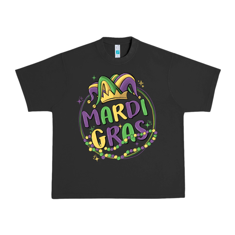 Mardi Gras Urban Heavy Tee by MaliasSmallBusiness | Teevron